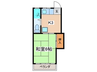 クロノス桜ヶ丘の物件間取画像